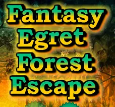 Fantasy Egret Forest Escape logo