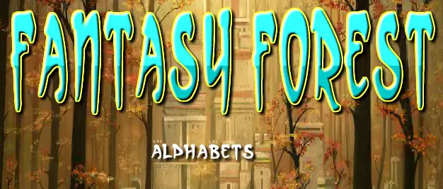 Fantasy Forest Alphabets logo