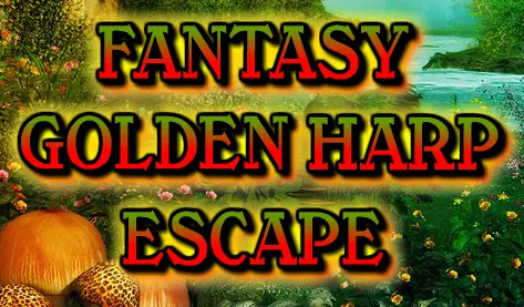 Fantasy Golden Harp Escape logo