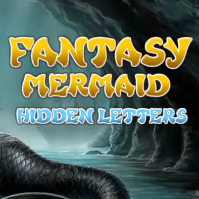 Fantasy Mermaid - Hidden Letters logo