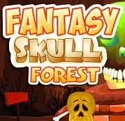 Fantasy Skull Forest logo