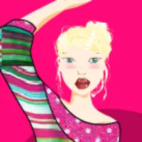 Fashion model doll by Rinmaru logo