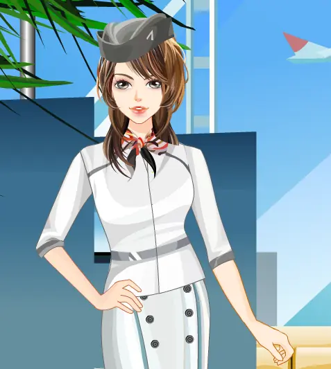 Fashion Stewardess Dress Up logo