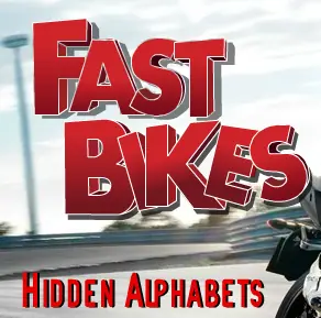 Fast Bikes - Hidden Alphabets logo