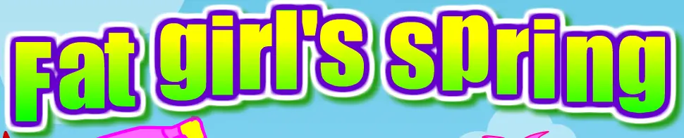 Fat girl's spring logo