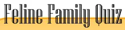 Feline Family Quiz logo