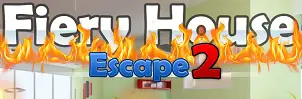 Fiery House Escape 2 logo
