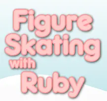 Figure Skating with Ruby logo