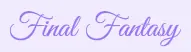 Final Fantasy logo