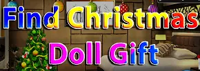 Find Christmas Doll Gift logo