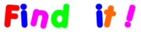 Find it! logo