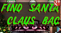 Find Santa Claus Bag logo