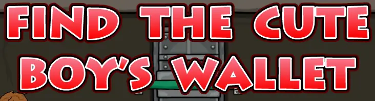 Find The Cute Boy's Wallet logo