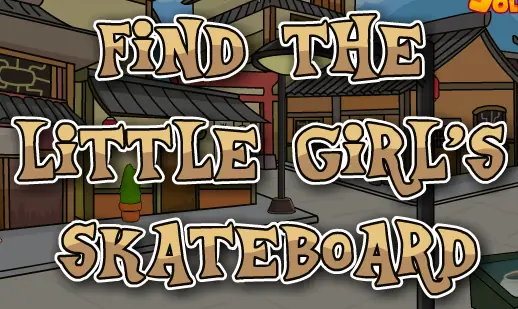Find The Little Girls Skateboard logo