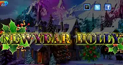 Find The New Year Holly logo