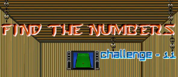 Find the Numbers Challenge - 11 logo