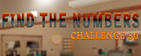 Find the Numbers Challenge - 30 logo