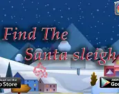 Find The Santa Sleigh logo