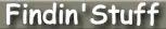 Findin' Stuff logo