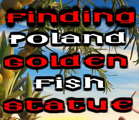Finding Poland Golden Fish Statue logo