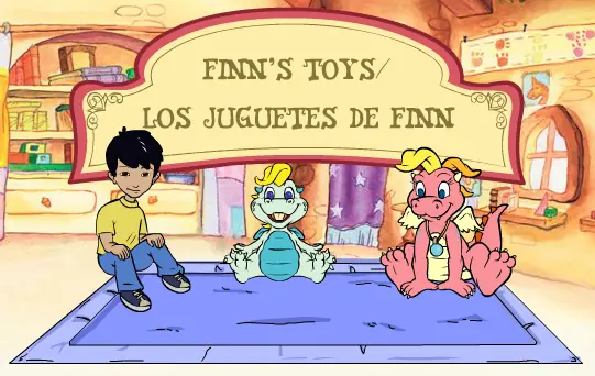 Finn's Toys / Los Juguettes de Finn logo