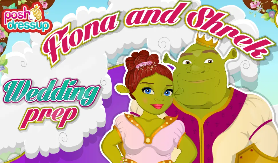 Fiona and Shrek Wedding prep logo