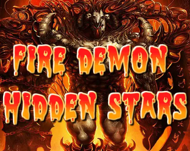 Fire Demon - Hidden Stars logo