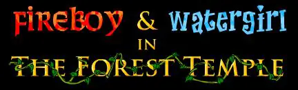 Fireboy and Watergirl in The Forest Temple logo