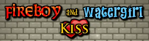 Fireboy and Watergirl Kiss logo