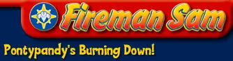 Fireman Sam Pontypandy's Burning Down! logo
