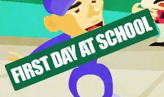 First Day at School logo