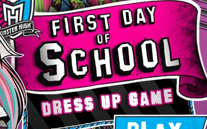 First Day of School Dress Up Game logo