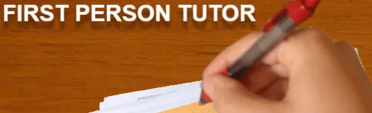First Person Tutor logo