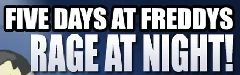 Five Days at Freddys Rage at Night! logo