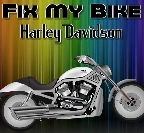 Fix My Bike Harley Davidson logo