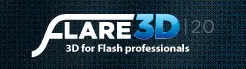 Flare3D demo car logo