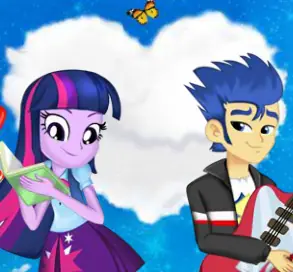 Flash And Twilight Sweet Kissing logo