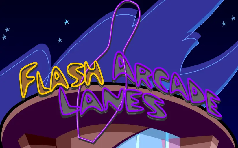 Flash Arcade Lanes logo