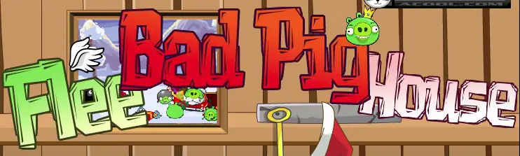 Flee Bad Pig House logo