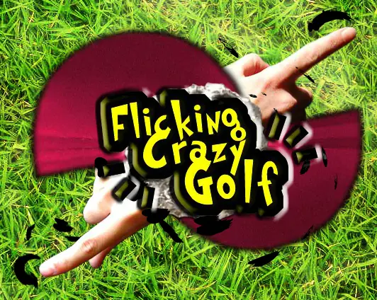 Flicking Crazy Golf logo