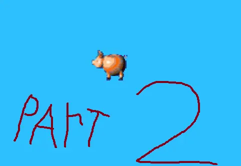 flight of a pig prt. 2 logo