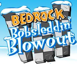 Flintstones' Bedrock Bobsleddin Blowout logo