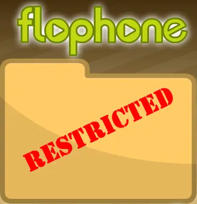 Flophone Restricted logo
