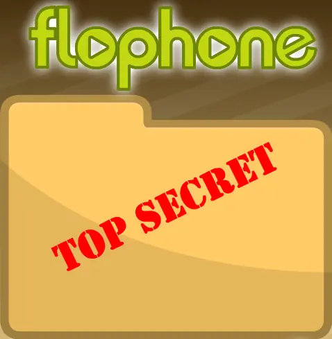 Flophone Top Secret logo