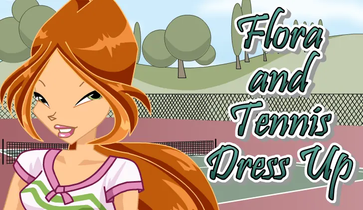 Flora and Tennis Dress Up logo