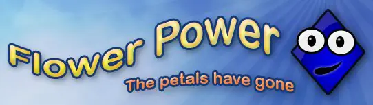 Flower Power: The petals have gone logo