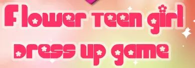 Flower Teen Girl Dress Up Game logo