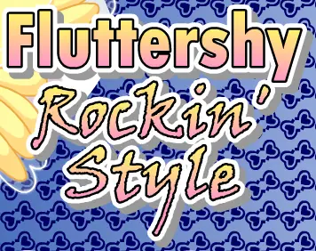 Fluttershy Rockin’ Style logo