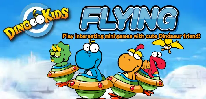 Flying logo
