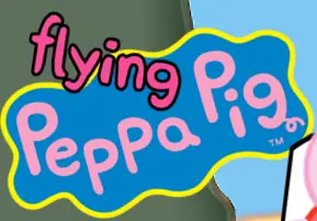 Flying Peppa Pig logo